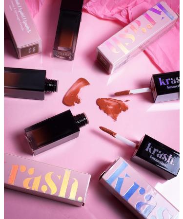  KRASH KOSMETICS KRASH KOSMETICS Nude Mile High Club Liquid Lipstick for Feminine Boys - Hyper-Pigmented - Velvety Matte Finish - Lightweight Lip Feel - Intense Fantasy Color - Vegan and Cruelty-Free - Buy Online on GoSupps.com