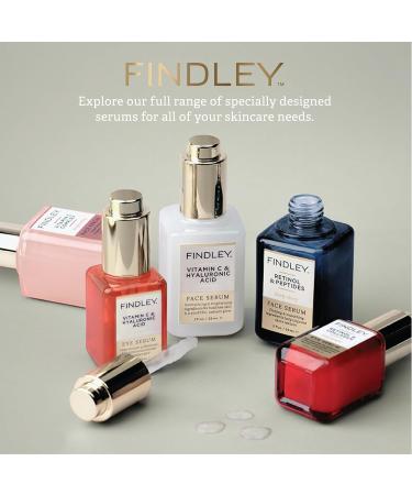 Findley Vitamin C & Hyaluronic Acid Face Serum | Revitalizing | Healthier Skin & a Youthful Radiant Glow (2 Fl Oz) - Buy Online on GoSupps.com