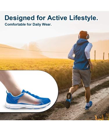 Arch Support Gel Pads for Plantar Fasciitis & Flat Feet - Pain Relief Sleeves for Men & Women - Buy Online on GoSupps.com