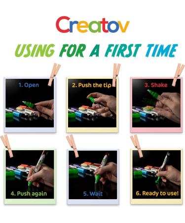 Liquid Chalkboard Window Chalk Markers -12 Pack Erasable Pens Great for Chalkboards & Glass - Non Toxic Safe & Easy to Use Washable Marker Neon Bright Vibrant Colors Pen for Kids and Adult - Buy Online on GoSupps.com