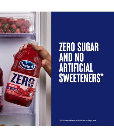 Ocean Spray Zero Sugar Boisson jus de canneberge jus de canneberge sucr avec st via Bouteille de 180 ml Canneberge 64 ml (Lot de 1) - Buy Online on GoSupps.com
