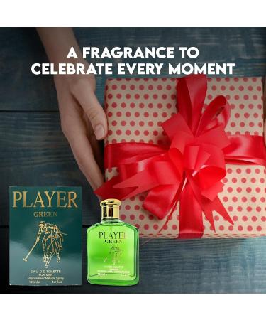 Men's Cologne Player Combo Eau De Toilette for Men-Fresh Romantic Scent Perfume for Men 3.4 Fl Oz Each Natural Spray For All Skin Daily Used Player Red&Green - Buy Online on GoSupps.com