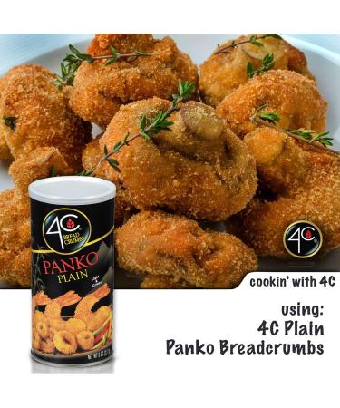 4C Premium Bread Crumbs Panko Plain 6 Pack - Regular & Gluten Free - Crispy Crunchy Value Pack - Buy Online on GoSupps.com