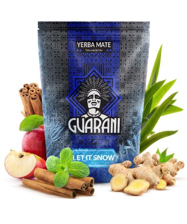 Guarani Let It Snow 0 4 kg | Yerba mat r chauffant 400 g | dition limit e | Ar me pic | Puissance de stimulation naturelle | Th yerba mate de Paraguay