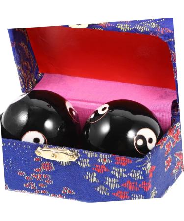 Magiclulu 6 STK Massage Balls - Reusable Chinese Hand Massage Balls for Hand Training & Therapy | Cloisonn Metal Medicine Balls - Buy Online on GoSupps.com