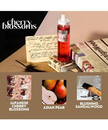 AQUA BLANCE Cherry Blossoms Body Spray Fragrance Mist for Women - Pack of 3 (11.7 Fl Oz) - Buy Online on GoSupps.com