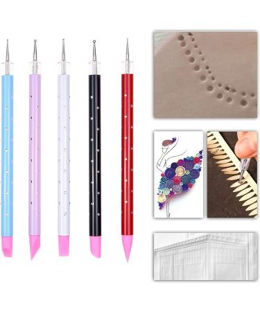 Kare & Kind 20x Nail Art Accessories - 15x Nail Art Brushes 5x Double Ended Sculpting and Dotting Pen - DIY Home Salon Professional Use - Also for Cake Decorating Crafting Clay Art Pottery - Buy Online on GoSupps.com