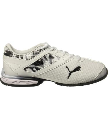 PUMA Men's Tazon 6 Sneaker - Cyclone White/Black | Lightweight & Stylish - Buy Online on GoSupps.com