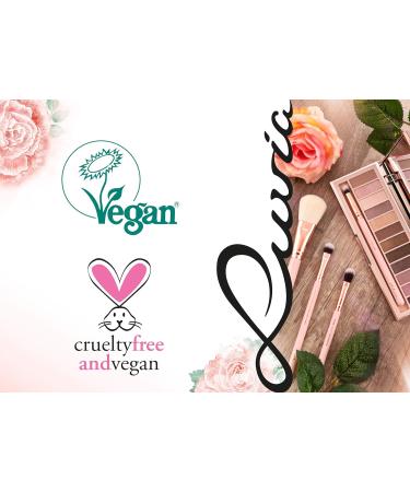 Luvia Rougepinsel E214 - Vegan Blush Brush in Nude/Ros gold | Essential Prime Makeup Brush for Flawless Application - Shop Internationally! - Buy Online on GoSupps.com
