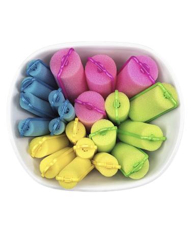 Conair Self Grip Foam Hair Rollers - Neon Colors - 48 Pack - Buy Online on GoSupps.com
