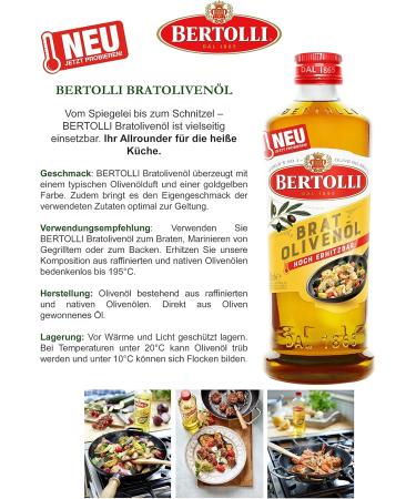 Bertolli Olive oil 500 ml - Buy Online on GoSupps.com
