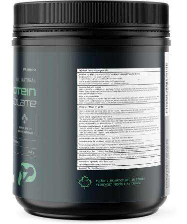 ProteinCo | All Natural New Zealand Whey Protein Isolate | Stevia | Grass Fed | 454g (Vanilla) - Buy Online on GoSupps.com