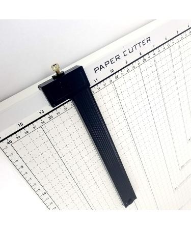 A4 Guillotine Paper Cutter with Metal Base  (12" x 10" inch top)  Paper Trimmer with Multi Sheet Capacity  Heavy Duty Blade for Photo Craft Cardstock  Large Paper Cutter for Home or Office - Buy Online on GoSupps.com