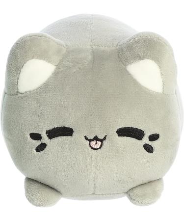 Aurora Enchanting Tasty Peach Earl Grey Tea Meowchi Stuffed Animal - Bright & Colorful Design - Showpiece Plush - Gray 7 Inches - Buy Online on GoSupps.com