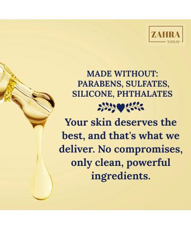 ZAHRA Trio Face Serum Travel Pack - Hyaluronic Acid Vitamin C & Retinol for Anti-Aging Dark Spots & Wrinkles (3 Vials) | International Shipping - Buy Online on GoSupps.com