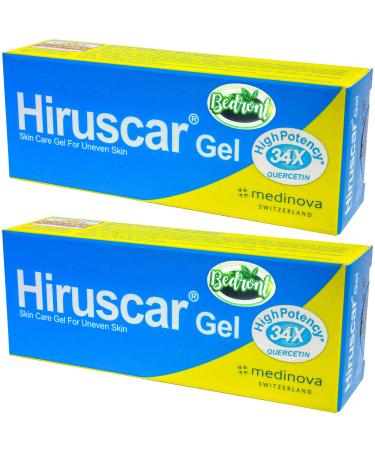 2 Pcs. (2 x 3 Grams) of Hiruscar Gel for Uneven Skin Scar and Keloid Care