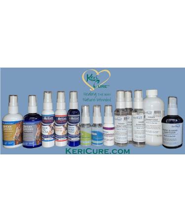 KeriCure Fresh Lemonade Hand Sanitizer Spray 3 PACK | Moisturizing & Cleansing | Made in USA | Woman-Owned Business - Buy Online on GoSupps.com