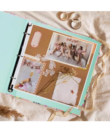 50 Pack 12.25x12.25 Clear Sheet Protectors for Scrapbook Refill Pages - Top Loading, Archival Safe Plastic Sleeves for Documents and Photos - Buy Online on GoSupps.com