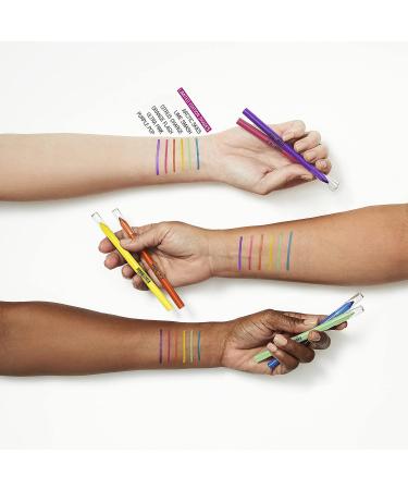 Maybelline Tattoo Studio Long-Lasting Sharpenable Eyeliner Pencil - Waterproof Gel Pigments - Orange Flash 0.04 oz - Buy Online on GoSupps.com