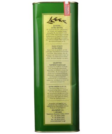 Mihelakis Kolymvari Extra Virgin Olive Oil PDO 5L - Authentic Greek Olive Oil for International Shipping - Buy Online on GoSupps.com
