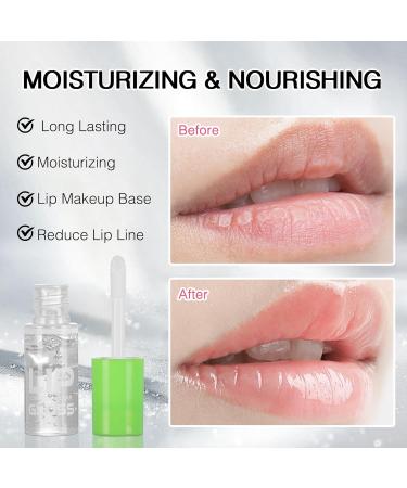 6 Colors Hydrating Lip Glow Oil Kit - Tinted Plumping Gloss Long-Lasting Nourishing Shine - Buy Online on GoSupps.com
