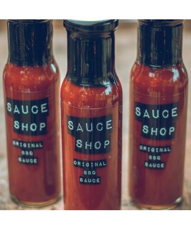 Sauce Shop | Original BBQ Sauce | Perfect for Dips Glazing | Award Winning | Vegan-Friendly | 275g - Buy Online on GoSupps.com