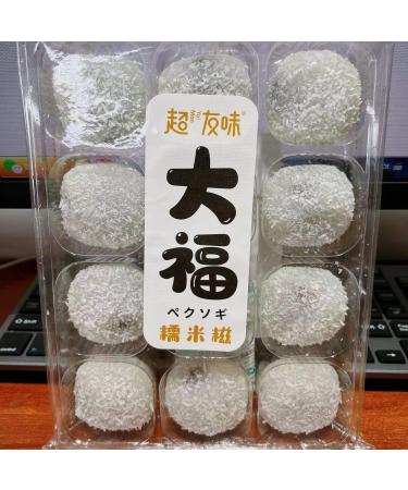 Sesame mochi 380g/bag Sticky Rice Cake Japanese Glutinous Rice Cake Strawberry mango flavor soft cake Dried rice dumpling handmade dessert Dim sum healthy Casual Snack gift (Coconut shreds 3bag) Coconut shreds 3bag - Buy Online on GoSupps.com