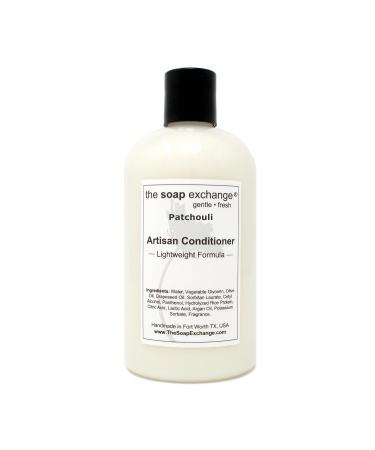 Handcrafted Patchouli Hair Conditioner - 12 fl oz | Natural Sulfate & Paraben Free | Nourish & Protect | USA Artisan Hair Care - Buy Online on GoSupps.com