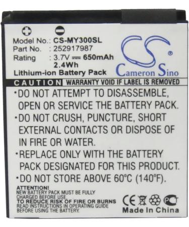 Buy SPANN Battery Replacement for Sagem MY300 MY-300 MY300c | 3.7V | Part No: 252917987 253030172 - Fast International Shipping - Buy Online on GoSupps.com