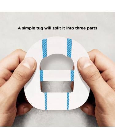 SIMPATCH Omnipod Adhesive Patch with Strap (25-Pack) - Waterproof CGM Tape Beige - Buy Online on GoSupps.com