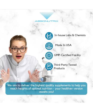 Absonutrix Mucuna Pruriens 393mg 4 Oz Liquid 300 Servings Made in USA Quick Absorption Quality Potent Ingredients Third-Party Tested Non-GMO GMP Certified Cruelty-Free Products - Buy Online on GoSupps.com