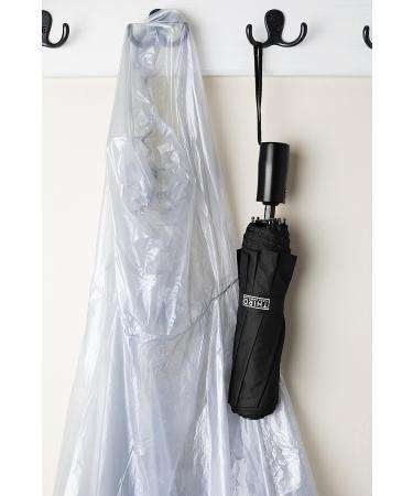 Third Floor Umbrellas 46 Inch Compact Lightweight Automatic Open/Close Travel Umbrella with Teflon Coating and Windproof Design - Buy Online on GoSupps.com