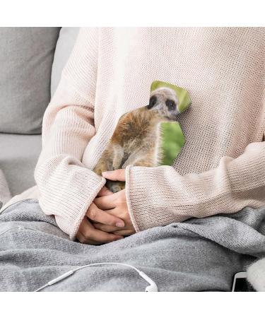 Animal Hot Water Bottle with Plush Cover - Bed Warmer for Adults & Kids | 26.5x15.3cm | Ideal for Comfort & Relief - Buy Online on GoSupps.com