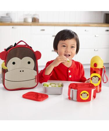 Skip Hop Zoo Stainless Steel Monkey Lunch Kit - Buy Online on GoSupps.com