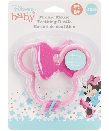 Disney Baby Minnie Mouse Teething Ring Toy - Soothing and Fun Teether for Babies - Buy Online on GoSupps.com