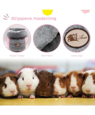 RANYPET Guinea Pig Bed - Cozy Cave House for Small Animals | Squirrel, Chinchilla, Ferret, Hedgehog Cage Accessories - Buy Online on GoSupps.com