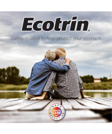 Ecotrin Low Strength Aspirin 81mg 270 Safety Coated Tablets - Cardiologist Recommended (6 pack) - Buy Online on GoSupps.com