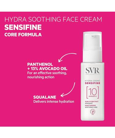 SVR SENSIFINE Hydra Soothing Face Cream for Balanced-Dry Sensitive Skin 40 ml - Buy Online on GoSupps.com
