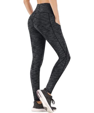 Ewedoos Fleece Lined Leggings with Pockets - Thermal Winter Yoga Pants for Women - Buy Online on GoSupps.com