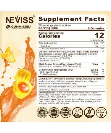 Kids Vitamin D3 K2 Gummies 2 Pack + Sugar Free Turmeric Gummies 1 Pack - Buy Online on GoSupps.com