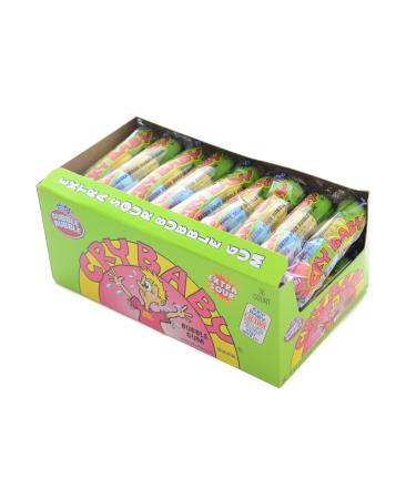 Cry Baby Extra Sour Tube 36-4 Ball Tubes,(23 Oz)