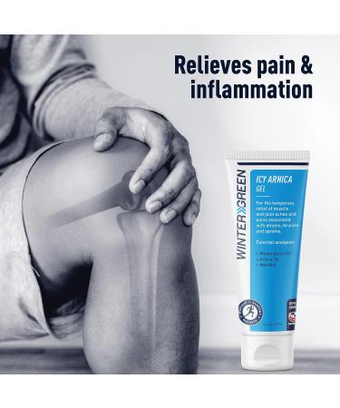 Wintergreen Ice Gel 2.5 Fl Oz - 2% Menthol Muscle & Joint Relief - 75mL Cold Therapy - Buy Online on GoSupps.com
