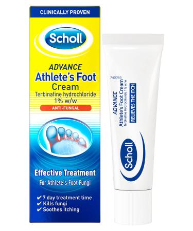 Scholl Advance Athlete's Anti-Fungal Foot Cream 15g Single