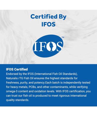 Naturalis Ultimate rTG Omega 3 Fish Oil 1800mg from Wild New Zealand Tuna | IFOS Certified & Sustainably Sourced | Full Spectrum Omega3s EPA DHA & DPA | 180 Softgels 180 Count (Pack of 1) - Buy Online on GoSupps.com