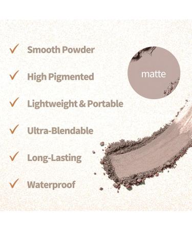 Buy 9 Colors Matte Naked Eyeshadow Palette - High Pigmented Waterproof Makeup for Older Women | Neutral Nude Smoky Shades - Buy Online on GoSupps.com