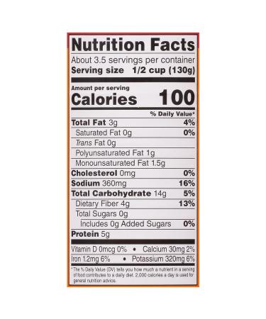 Bearitos Organic Low Fat Traditional Refried Beans 16 oz (Pack of 12) - 12-Pack 1lb Cans - Buy Online on GoSupps.com