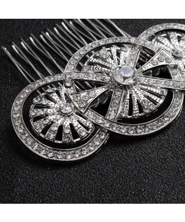 FRCOLOR Bride Insert Comb Bridal Headpiece Wedding Headpiece Bridal Headdress Rhinestone Hairpin Bridal Hair Comb Bride Hair up Rhinestones Wedding Hair Accessories - Buy Online on GoSupps.com