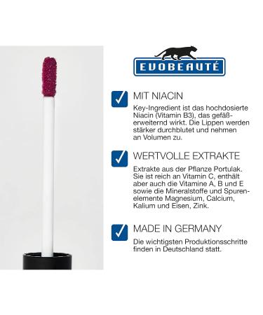 Evobeaut Evolips Volumizing Lips Sugar Plum 5 ml | Moisturizing Lip Fluid & Gloss for Lip Care - Buy Online on GoSupps.com