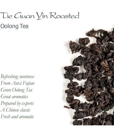 Tie Guan Yin Oolong Tea - Roasted Iron Goddess of Mercy - 100g from China - Buy Online on GoSupps.com