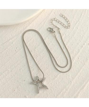 Shop Oralgos Fashionable Adjustable Necklace - Irregular Star Trailer Simple Collar & Cool Collarbone Chain - Perfect Party Jewelry - Buy Online on GoSupps.com